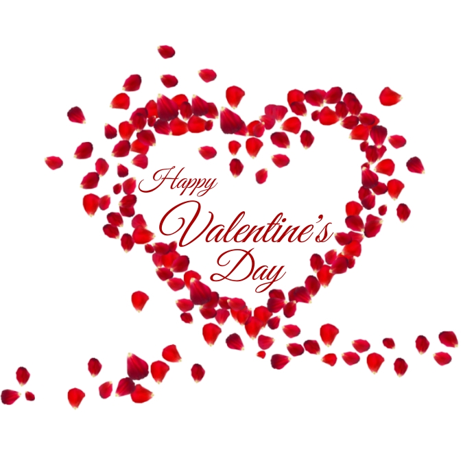 Copy of Valentine day card, wish, Valentine's day | PosterMyWall
