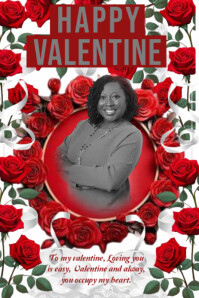 valentine day Grafica Pinterest template
