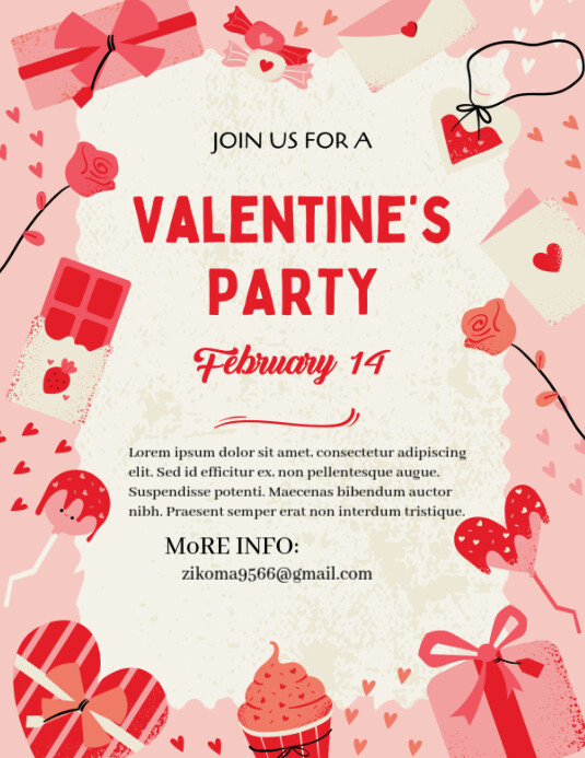 Valentine day Template PosterMyWall Valentine day Template PosterMyWall