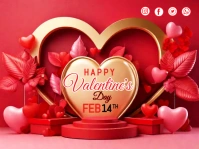 valentine day Presentation template