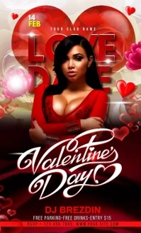 valentine day Format US Legal template