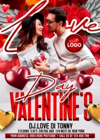 VALENTINE DAY A6 template