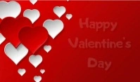 Valentine Day Etiqueta template