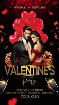 Valentine Day Instagram Story template