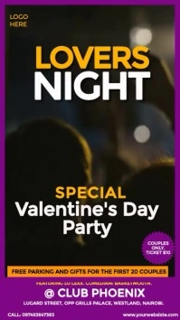 valentine day party template Tiktok Video