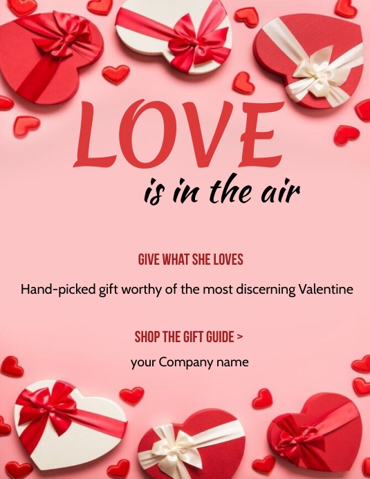 Valentine day sale offer template PosterMyWall