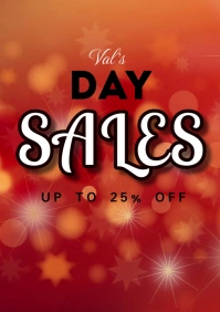 Valentine day Sales template A2