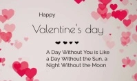 Valentine day wishing videos Тег template