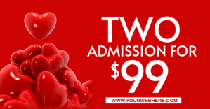 Valentine Immagine condivisa di Facebook template