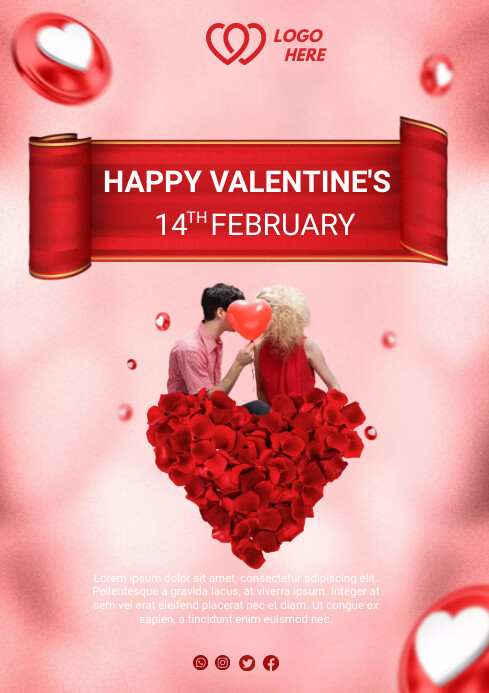 Valentine Template PosterMyWall