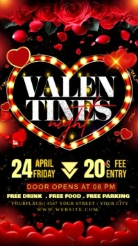 valentine Instagram Story template