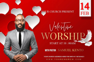 Valentine Label template