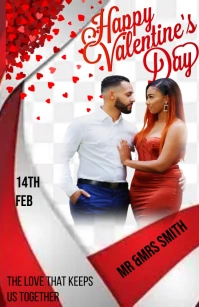Valentine Tabloid template