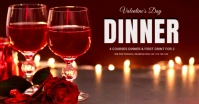 Valentine Dinner Изображение, которым поделились на Facebook template