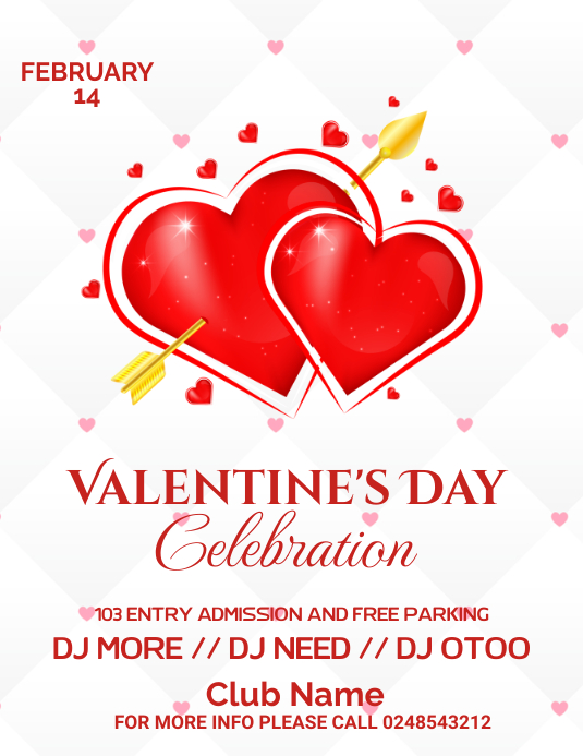 Valentine Flyer Template PosterMyWall