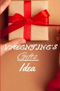Valentine gift idea template