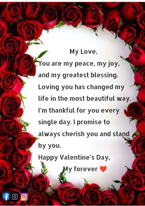 Valentine messages Template | PosterMyWall