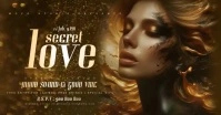 Valentine Night Party Facebook Ad template