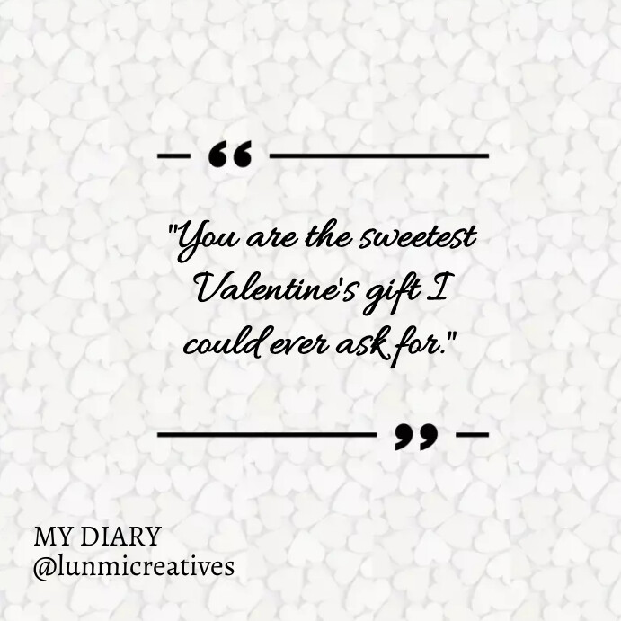 Copy of Valentine quote | PosterMyWall