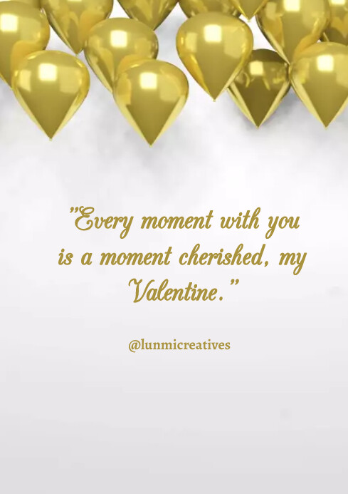 Valentine quote Template | PosterMyWall