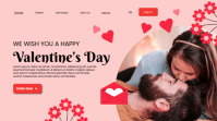 valentine-s-day-celebration-landing-page Digital Display (16:9) template