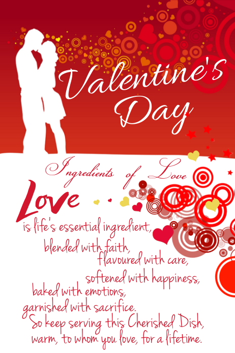 Modele Jour De La Saint Valentin Coeurs Couple Mariage Amour Poeme Rouge Anniversaire Annonce Depliant Affi Postermywall Modele Jour De La Saint Valentin Coeurs Couple Mariage Amour Poeme Rouge Anniversaire Annonce Depliant Affi Postermywall