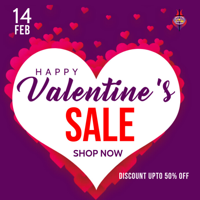 Valentine sale Template PosterMyWall