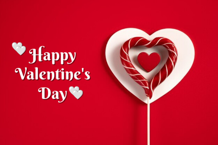 Valentine Template 海报