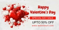 valentine voucher,valentine sale,voucher Facebook-gebeurtenisomslag template
