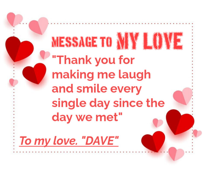 Valentine wishes/messages template | PosterMyWall