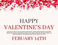 valentine16 Folder (US Letter) template