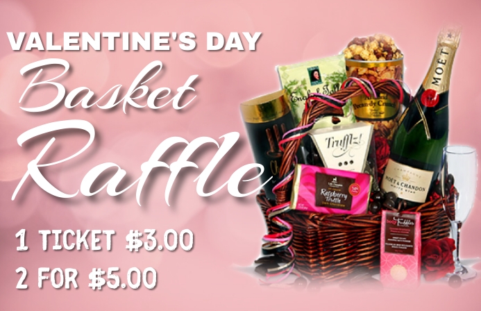 Valentines Basket Raffle Template | PosterMyWall