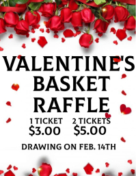 Alcohol Basket raffle Template | PosterMyWall