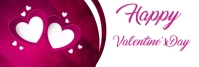 Valentines Day Banner template