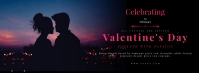 Valentines Day Celebration Party Flyer Facebook Cover Photo template