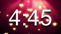 valentines day countdown Digital Display (16:9) template