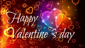 valentines day Digitalt display (16:9) template