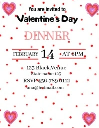 Valentines Day Flyer (US Letter) template