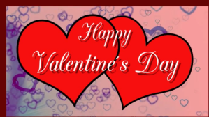 valentines day Digitalt display (16:9) template
