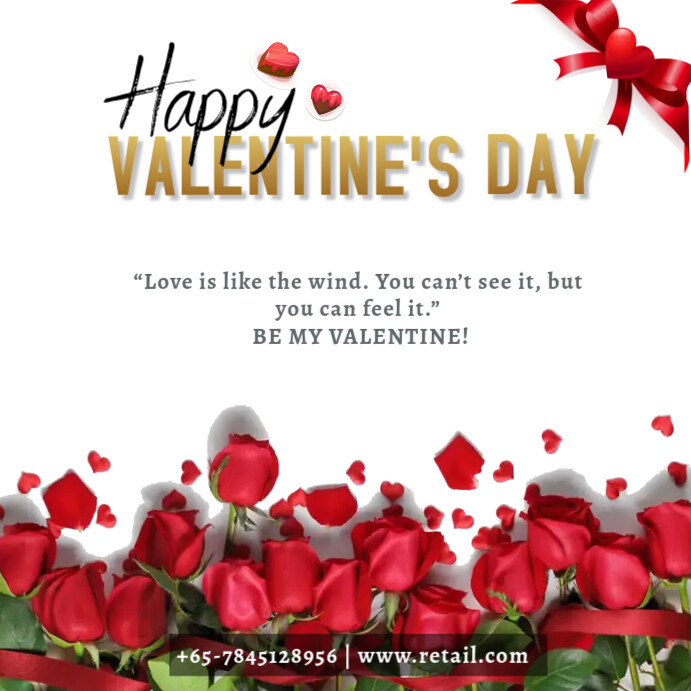 VALENTINES DAY Instagram Post template