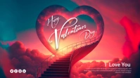 Valentines day Digital Display (16:9) template