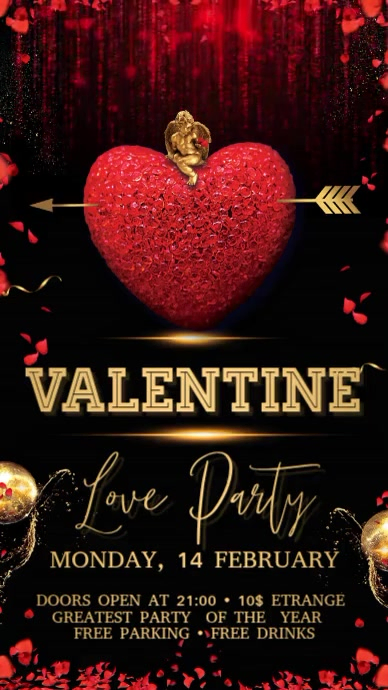 Valentines Day Display template