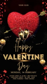 Valentines Day Display Umbukiso Wedijithali (9:16) template