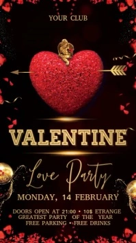Valentines Day Display Video Umbukiso Wedijithali (9:16) template