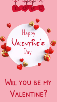 valentines day instagram story,valentines day Instagram-Story template