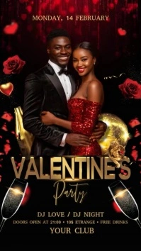 Valentines Day Instagram Story template