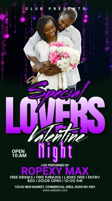 Valentines Day Instagram Story Template PosterMyWall Valentines Day Instagram Story Template PosterMyWall