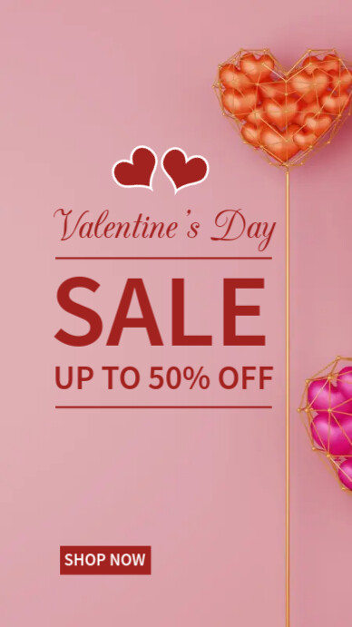 valentines day instagram story template PosterMyWall valentines day instagram story template PosterMyWall