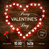 Create Valentine S Day Flyers In Minutes Postermywall