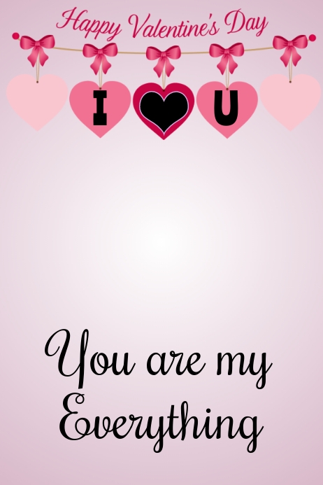 Copy of valentines day poster valentines day poster template | PosterMyWall